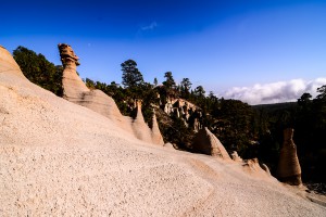 Rock Formations Paisaje Lunar on Canary Island Tenerife, Spain